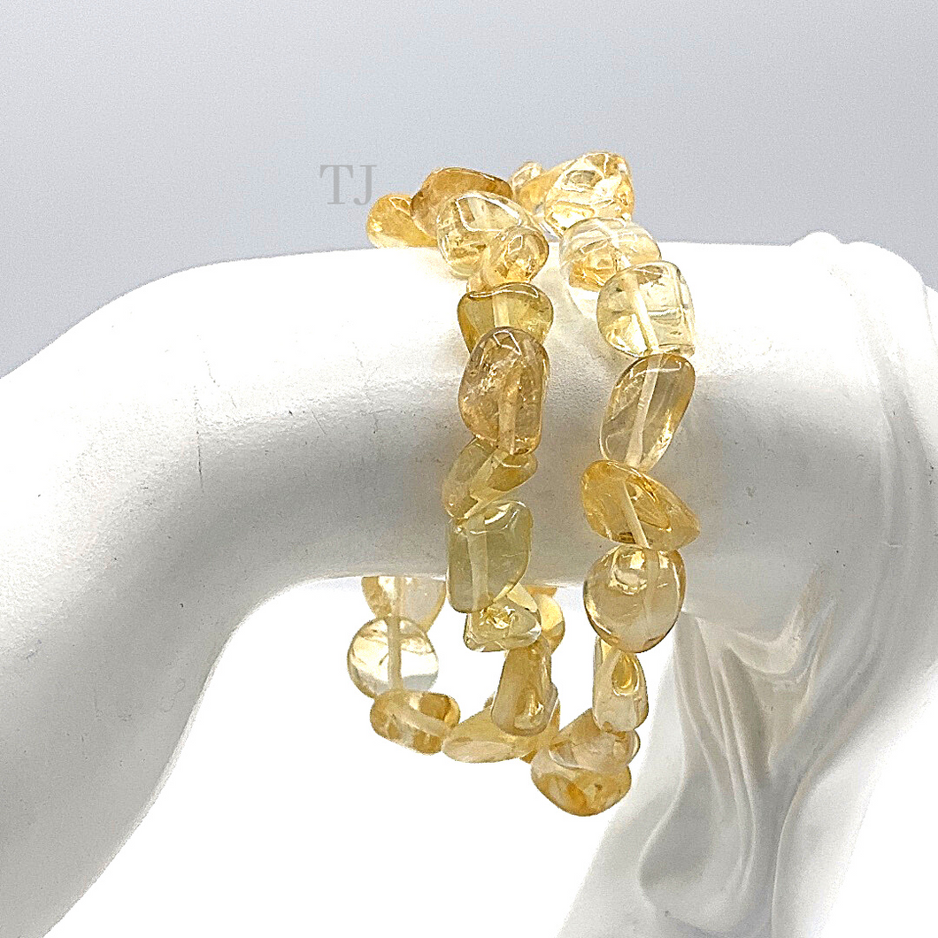 Citrine Nugget Bracelet