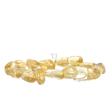 Load image into Gallery viewer, Citrine Nugget Bracelet
