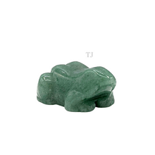 将图片加载到图库查看器，Aventurine frog figurine
