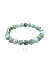 将图片加载到图库查看器，Chrysoprase beads Bracelet
