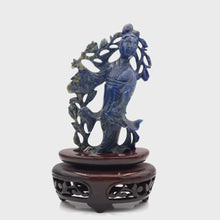 Load and play video in Gallery viewer, Lapis Lazuli Sculpture 
