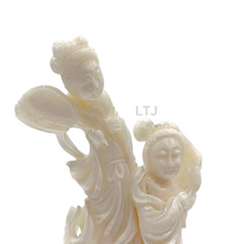 Load image into Gallery viewer, 20th Century Angel Skin Coral Sculpture 
