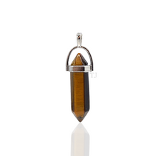 Load image into Gallery viewer, Yellow tiger&#39;s eye point pendant 
