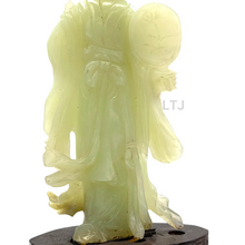 将图片加载到图库查看器，Hetian Jade sculpture 
