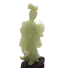 将图片加载到图库查看器，Hetian Jade sculpture 
