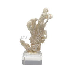 Load image into Gallery viewer, 20th Century Angel Skin Coral Sculpture 
