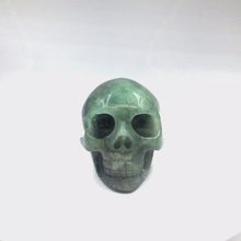 Load and play video in Gallery viewer, Green Fluorite Skull Head
