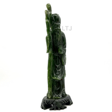 将图片加载到图库查看器，Spinach Jade Sculpture 
