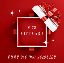 Cargar imagen en el visor de la galería, Ruby Mo Mo Jewelry Gift Card
