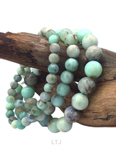 将图片加载到图库查看器，Chrysoprase beads Bracelet
