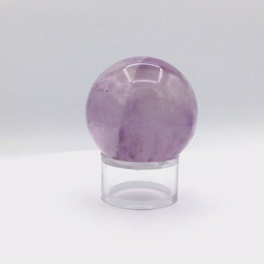 360 video of Amethyst sphere