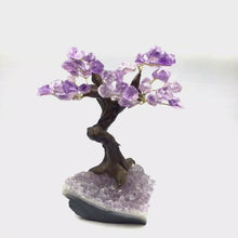 Cargar y reproducir el video en el visor de la galería, Video of Amethyst Tree of Life with Amethyst Base (Large)
