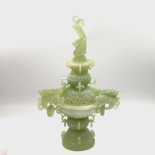 Hetian Jade Incense burner (Ming Dynasty)