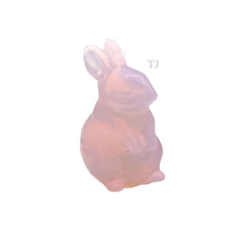 Load image into Gallery viewer, Opalite rabbit figurine
