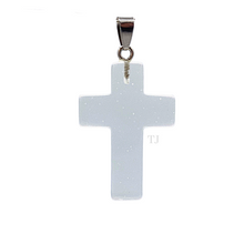 Load image into Gallery viewer, Opalite Cross Pendant
