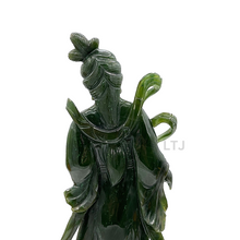 Load image into Gallery viewer, Spinach Jade Carving 
