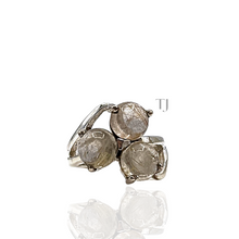 将图片加载到图库查看器，Rutilated Quartz Ring in Sterling Silver
