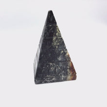 Load and play video in Gallery viewer, Jasper Pyramid Figure (Mixed color)
