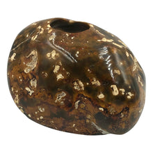 Load image into Gallery viewer, Side view of Agate Candle Holder
