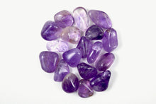 Cargar imagen en el visor de la galería, Closer and clearer view of Amethyst Tumbled stones 
