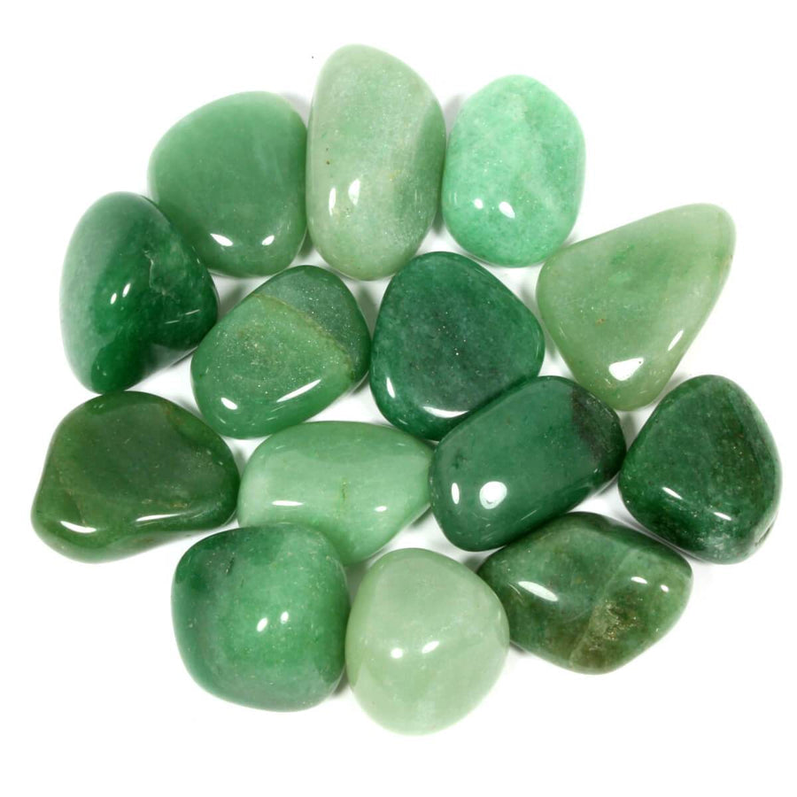 a bunch of Aventurine Tumbled stones 