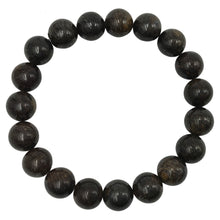 Cargar imagen en el visor de la galería, Black Tourmaline bead bracelet 
