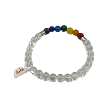 Load image into Gallery viewer, Seven Chakras Bracelet Combined With Opal Lite
