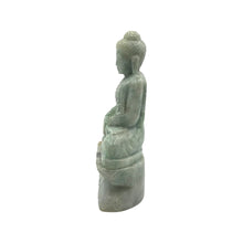 将图片加载到图库查看器，手工雕刻缅甸绿玉佛像
