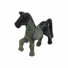 Load image into Gallery viewer, Hand-Carved Burmese Jade Pony Statue
