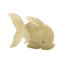 Cargar imagen en el visor de la galería, Yellow Jade Fish Figurine
