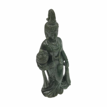 Load image into Gallery viewer, Hand-Carved Burmese Princess Jade Statue
