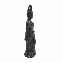 Load image into Gallery viewer, Hand-Carved Burmese Princess Jade Statue
