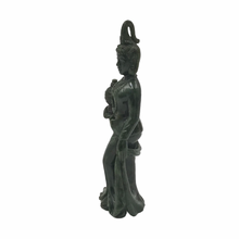 Load image into Gallery viewer, Hand-Carved Burmese Princess Jade Statue
