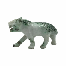 Load image into Gallery viewer, Hand-Carved Burmese Jade Tiger Sculpture
