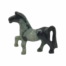 Cargar imagen en el visor de la galería, Hand-Carved Burmese Jade Pony Statue
