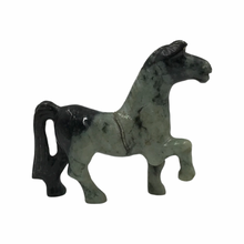 Load image into Gallery viewer, Hand-Carved Burmese Jade Pony Statue
