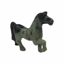 Load image into Gallery viewer, Hand-Carved Burmese Jade Pony Statue
