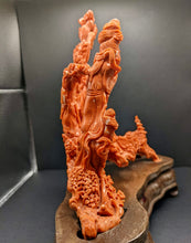 Cargar imagen en el visor de la galería, Divine Serenade: Carved Coral Goddesses and the Melodies of Nature
