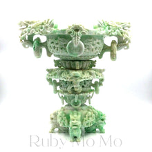 Load image into Gallery viewer, Antique jade incense burner without its cover
