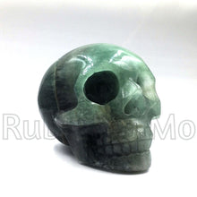 Load image into Gallery viewer, Green Fluorite Skull Head
