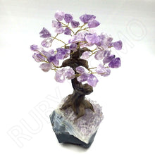 Cargar imagen en el visor de la galería, Amethyst Tree of Life with Amethyst Base (Large)
