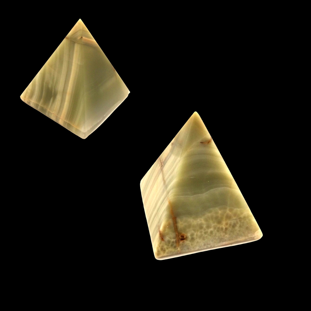 Pyramid Shape Agate – Legacy Timeless Jewel Inc.