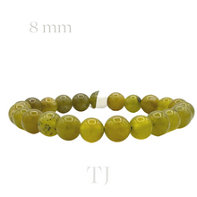 Cargar imagen en el visor de la galería, Olive Jade Bracelet
