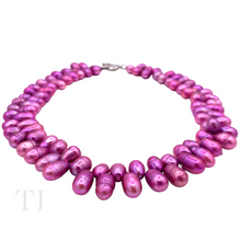 Cargar imagen en el visor de la galería, Freshwater Pink Pearl Necklace
