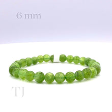 Load image into Gallery viewer, Peridot Quartz Bracelet (Color Enhanced)
