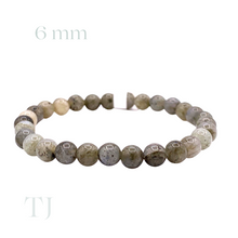 将图片加载到图库查看器，Labradorite Bead Bracelet
