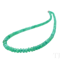 Load image into Gallery viewer, Aventurine faceted chip necklace with sterling silver lobster clasp
