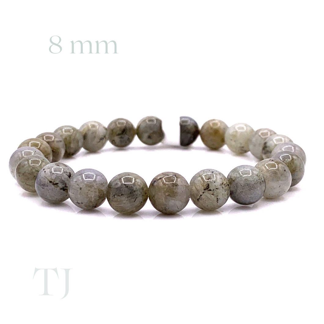 Labradorite Bead Bracelet