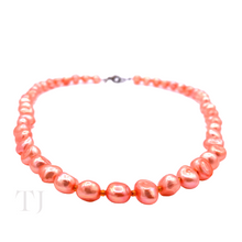 Load image into Gallery viewer, Freshwater Orange Pearl Necklace
