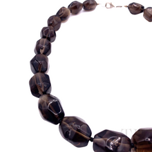 Load image into Gallery viewer, Smoky Quartz Stone Necklace
